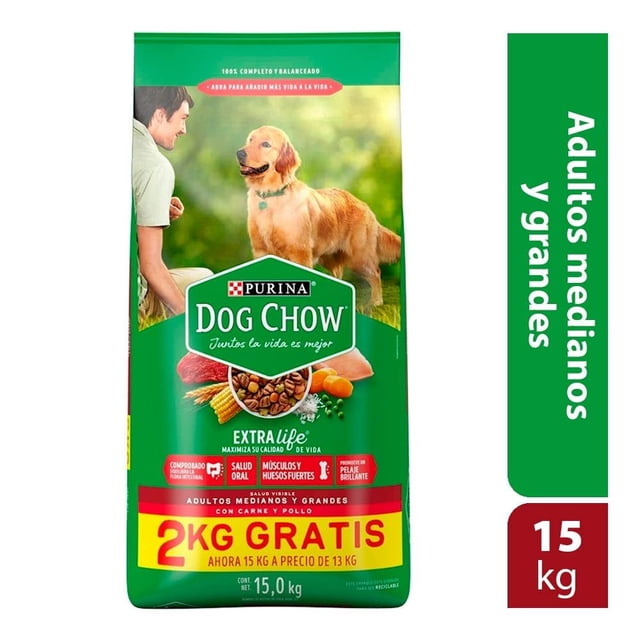Dog Chow Adulto Carne 10 kg